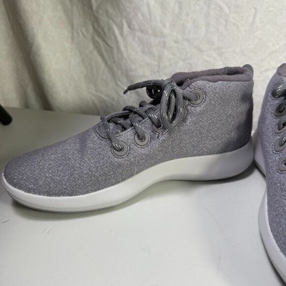 NWOB Allbirds Wool Runner Up Mizzles Women’s Shoes Sz 11 Gray Casual Lace Up - Picture 3 of 10